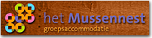 Logo Het Mussennest Otterlo, groepsaccommodatie